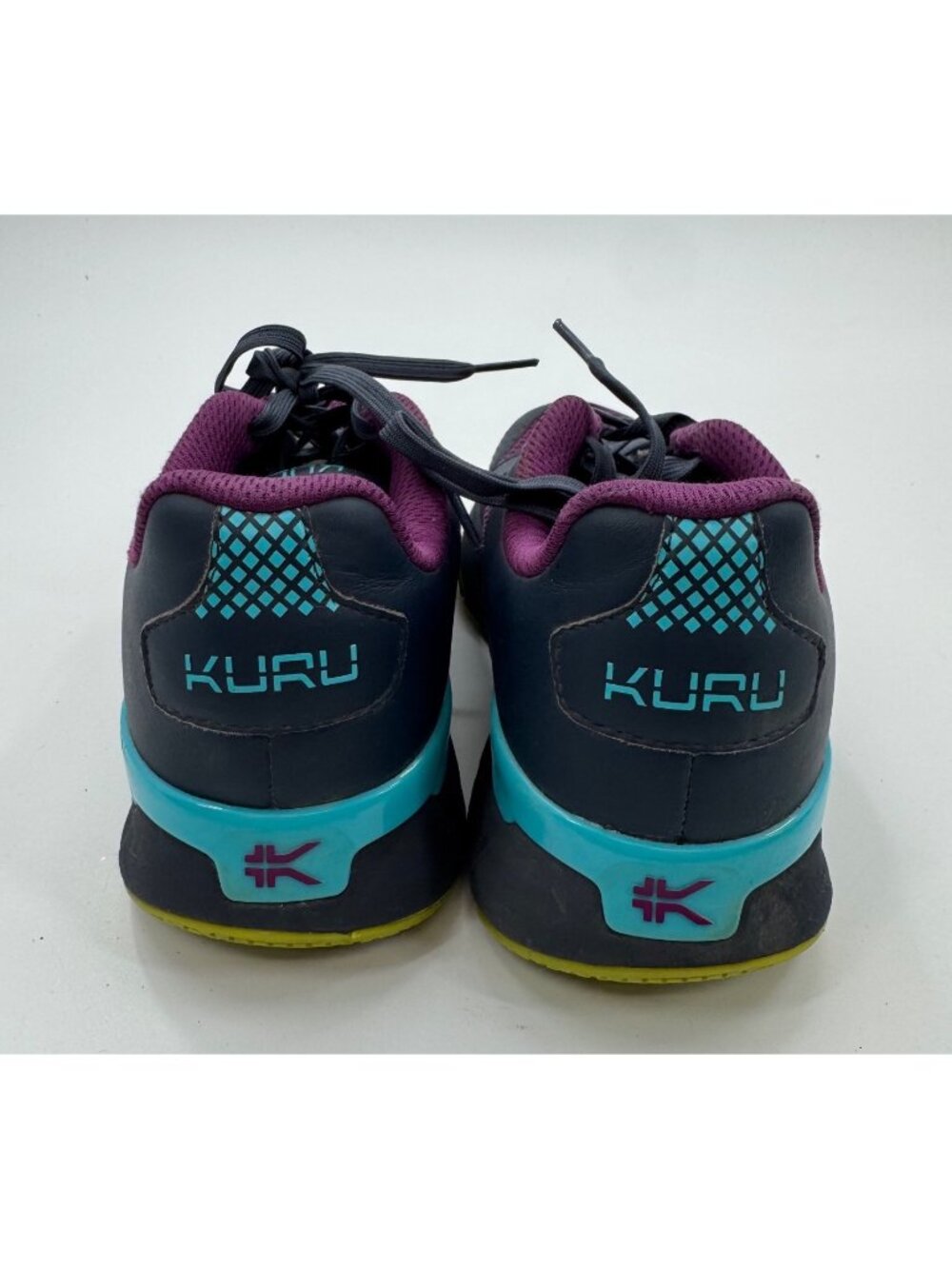 Kuru Quantum 2.0 Womens Size 6 Medium Sneakers Purple & Navy With Kurusole Suppo - Picture 6 of 12